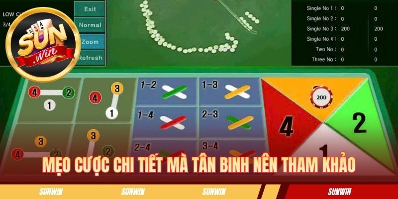 Mẹo cược chi tiết mà tân binh nên tham khảo